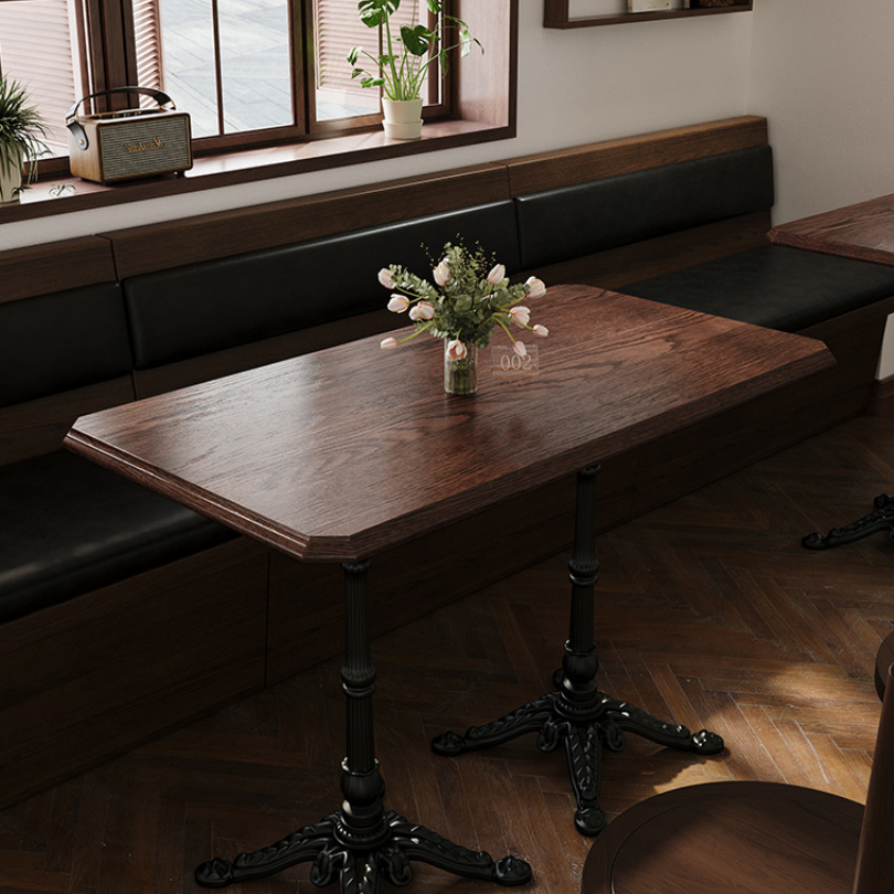 American Vintage Style Café Table for Restaurants, Cafés and Dessert Bars RCT-008