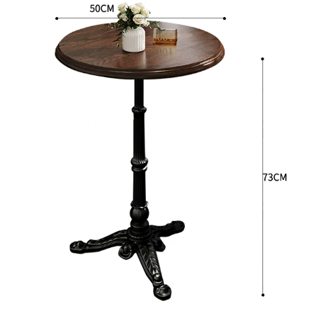 American Vintage Style Café Table for Restaurants, Cafés and Dessert Bars RCT-008