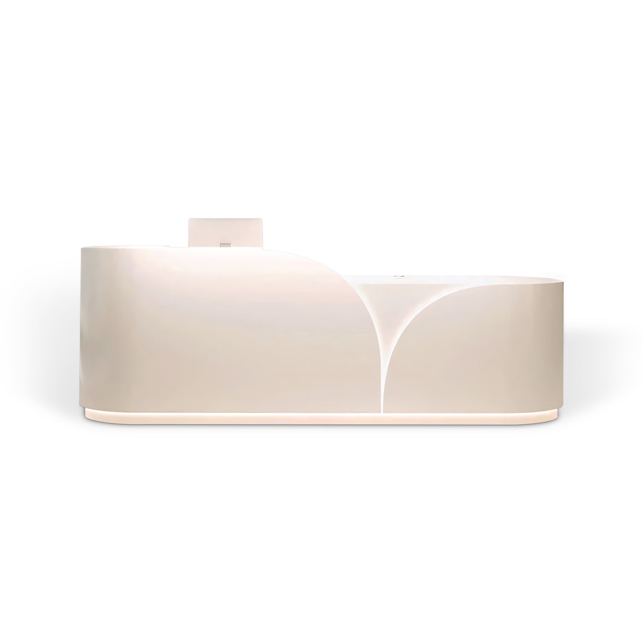 Butterfly-wing-shaped Hotel Lobby Reception Desk