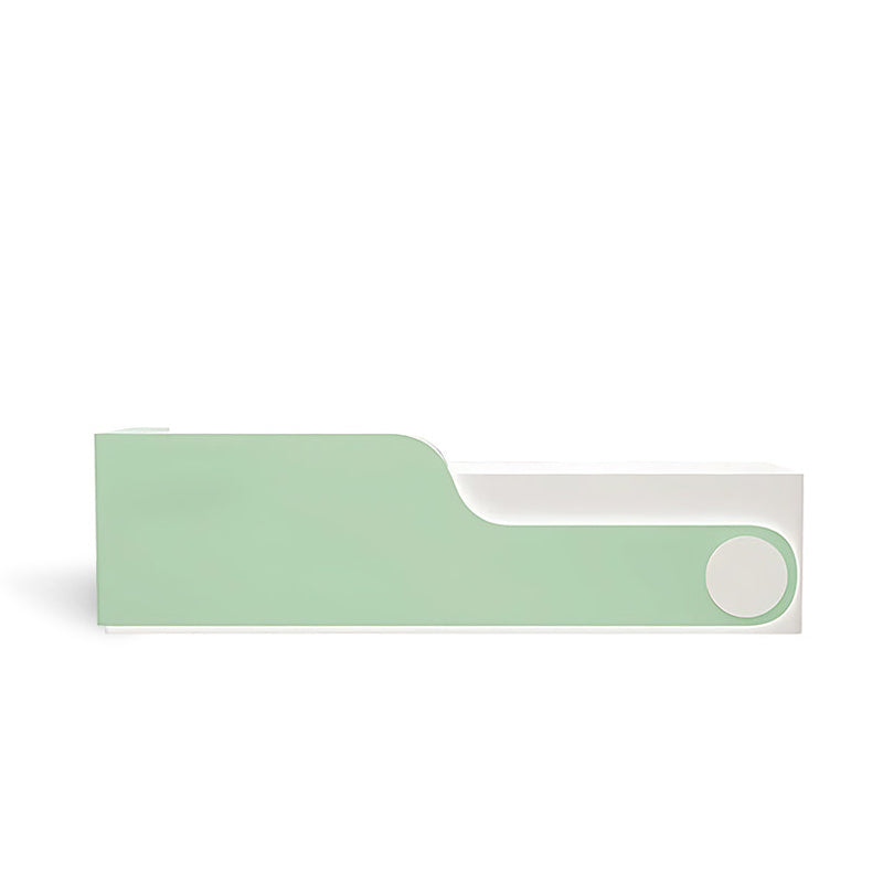 Clothing Store Bar Table Store Small Front Desk Green Reception Desk