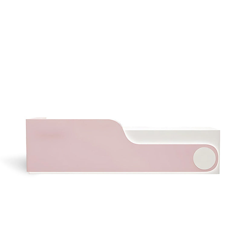 Clothing Store Bar Table Store Small Front Desk Pink Reception Desk