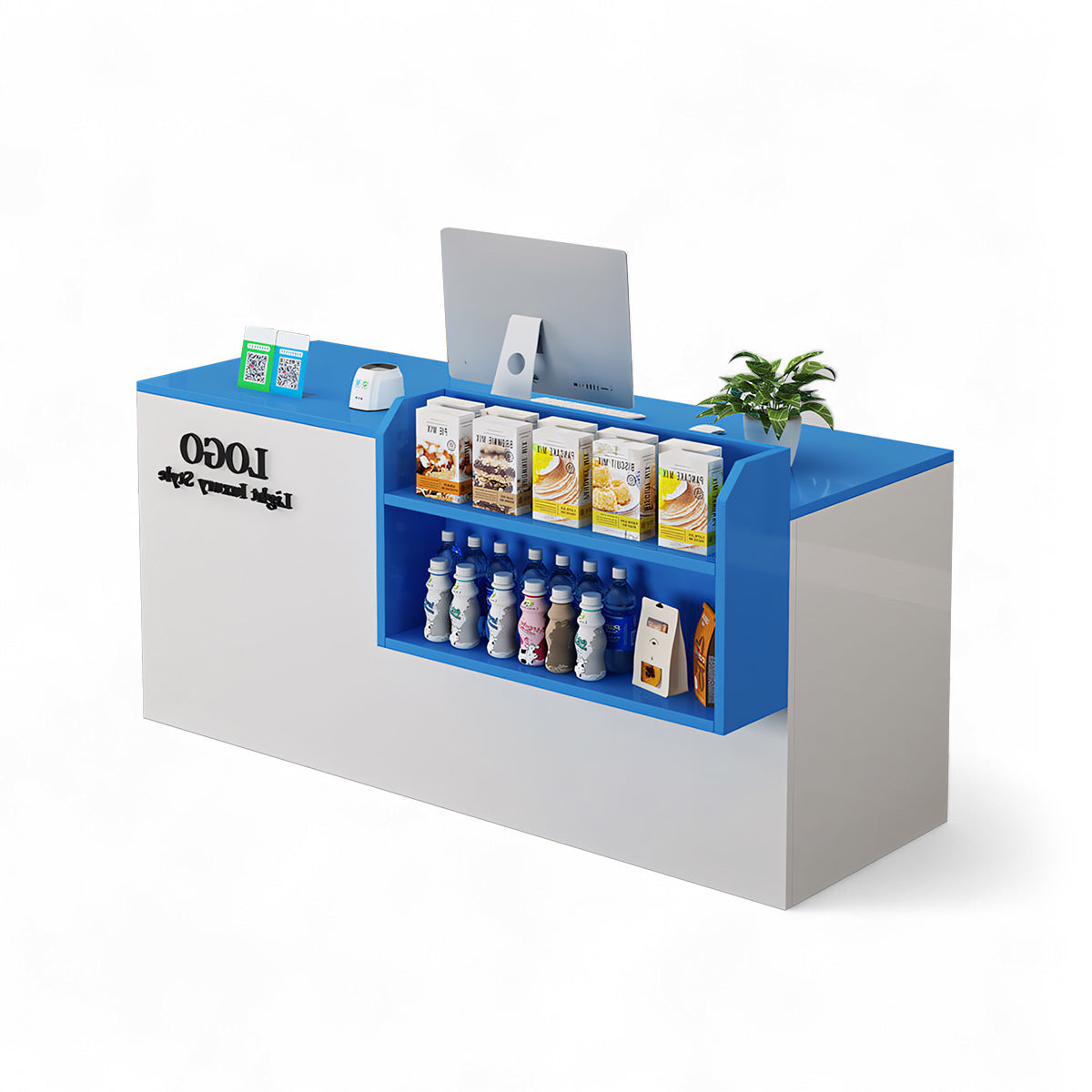 Compact Modern Retail & Salon Reception Counter RD-161