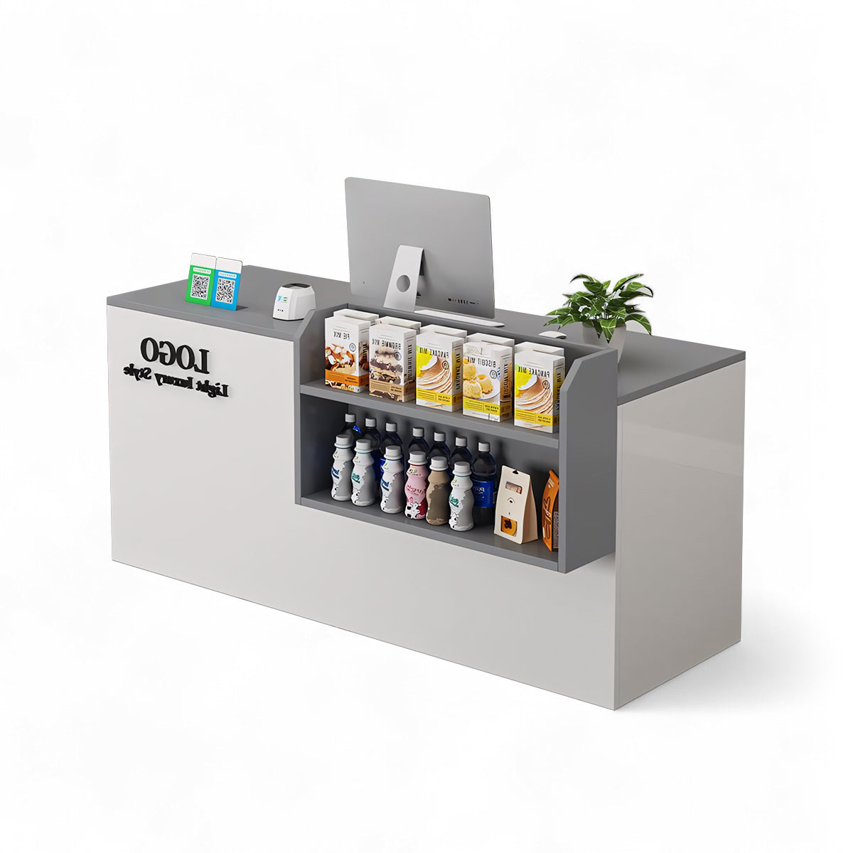 Compact Modern Retail & Salon Reception Counter RD-161