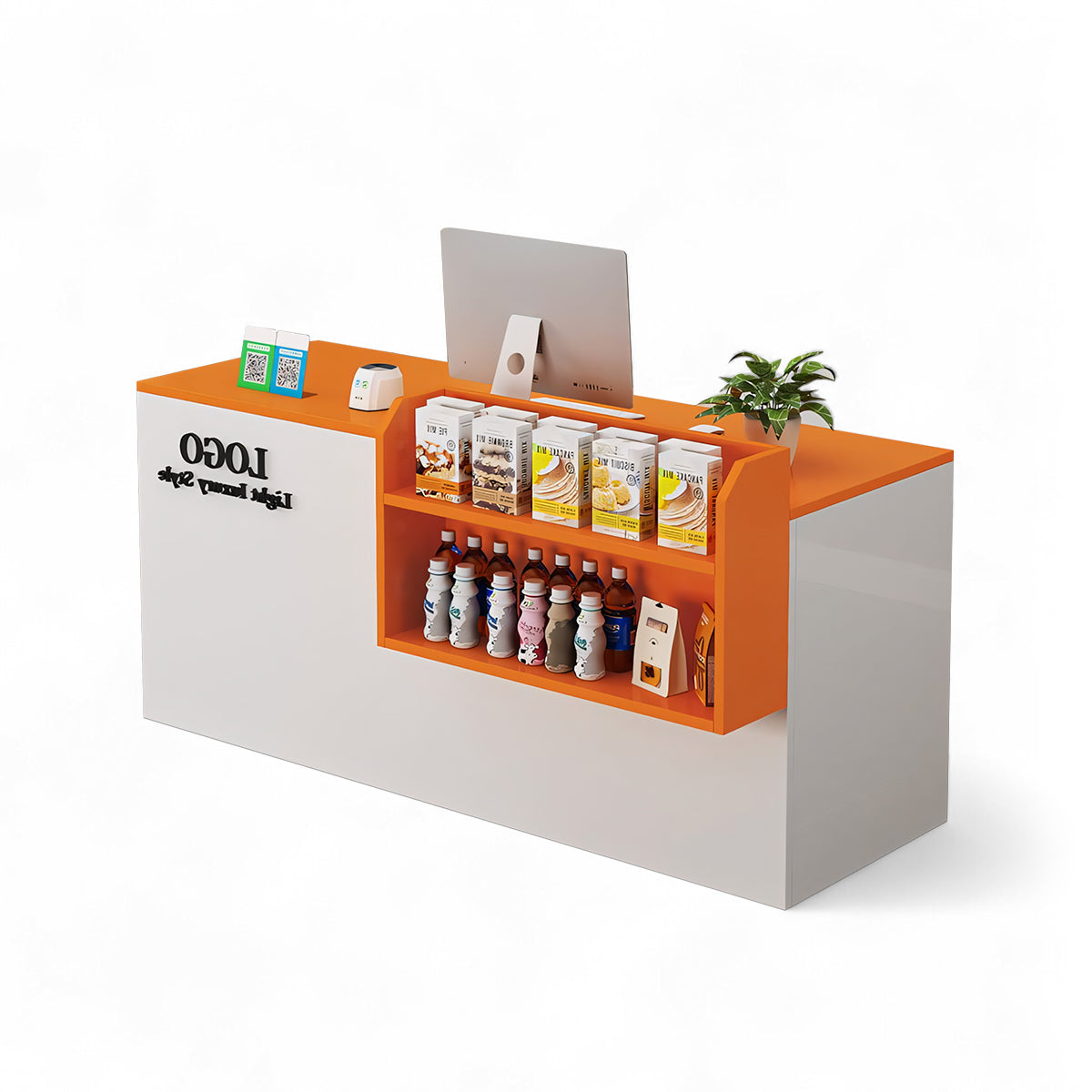 Compact Modern Retail & Salon Reception Counter RD-161