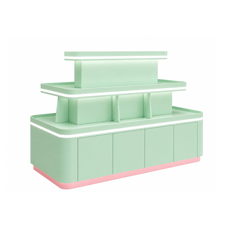 Dopamine Pop Toy Store Island Display Cabinet DC-009