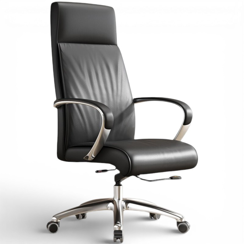 Ergonomic Reclining Leather Executive Chair EC-009