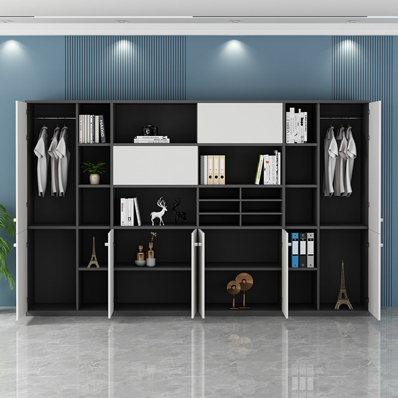 Executive Bookcase – Large Modern Office Cabinet EB-009