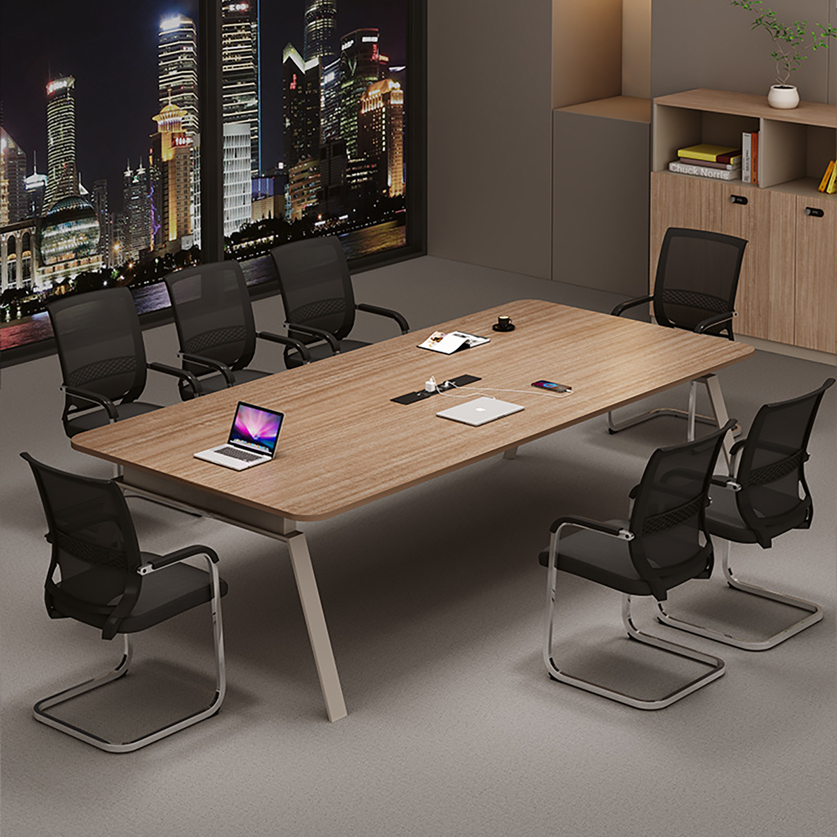 Large Conference Table for Office Meetings, Training & Multi-Person Workspaces MT-022