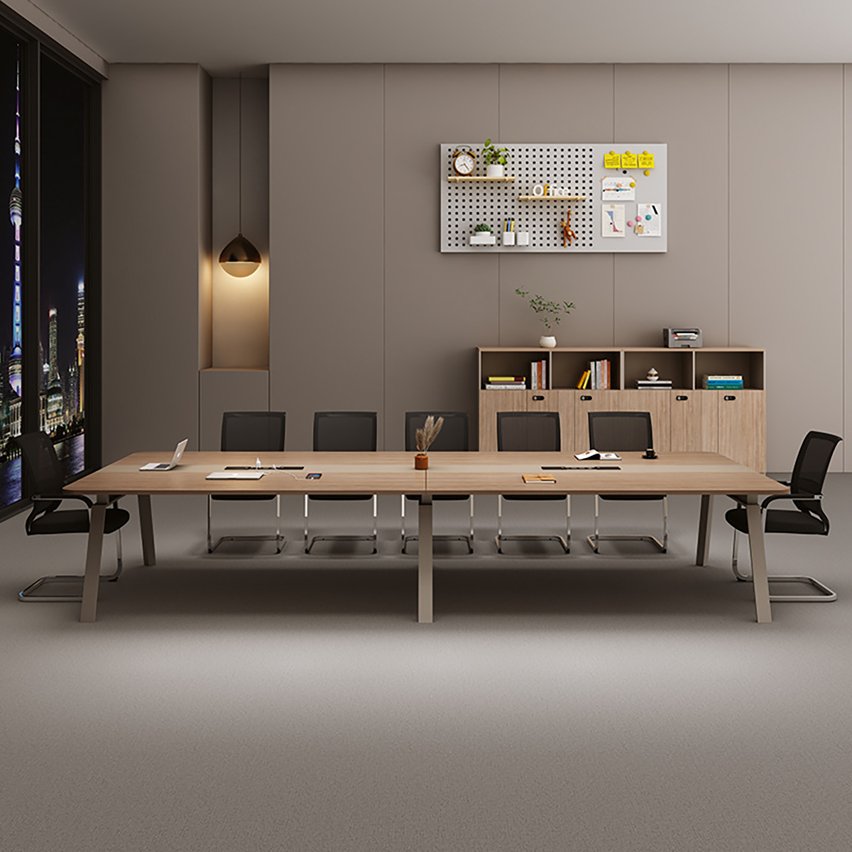 Large Conference Table for Office Meetings, Training & Multi-Person Workspaces MT-022