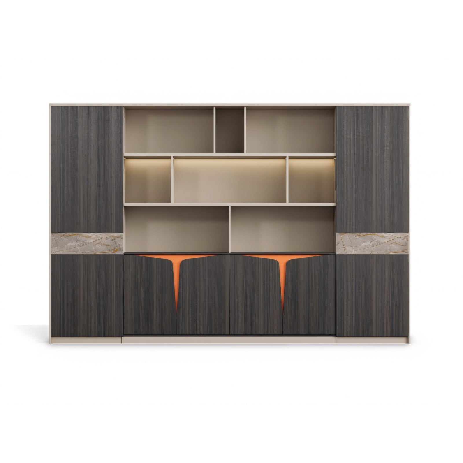 Light Luxury Classic Executive Bookcase EB-003