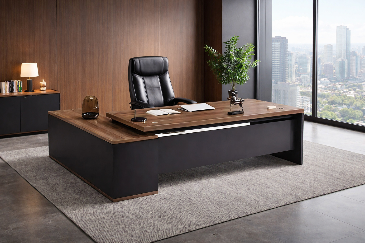 Luxury President Office Stylish Executive Desk ED-007