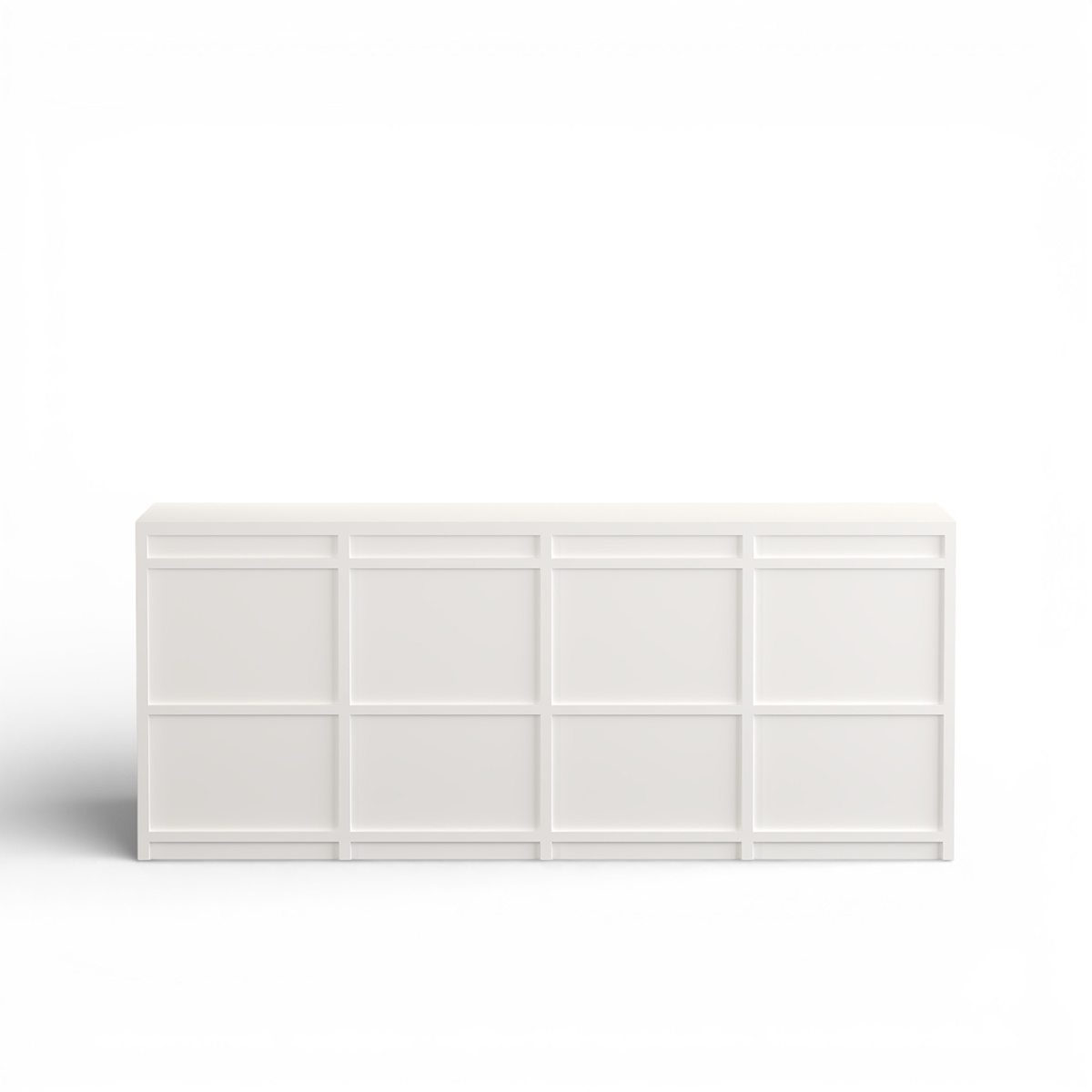 Minimalist Grid Design Reception Desk for Cafe ＆ Salon