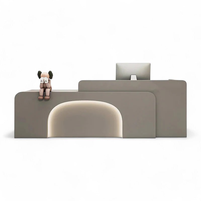 Minimalist Hotel Reception Desk (Doll not include)