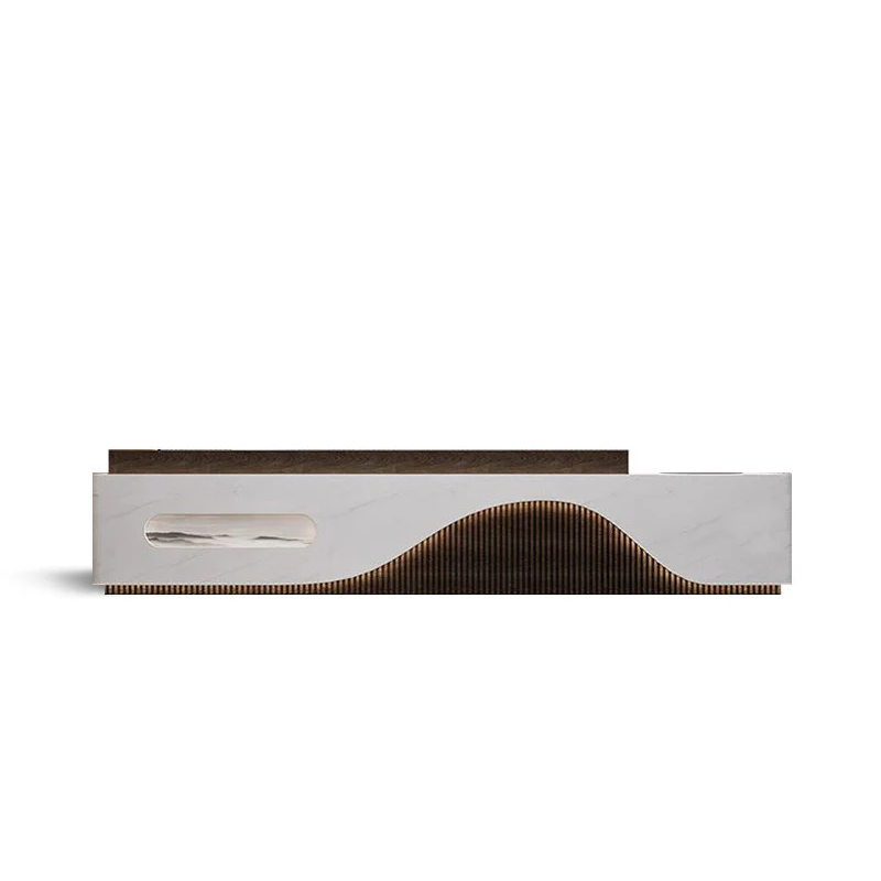Modern Hotel Lobby Welcome Desk