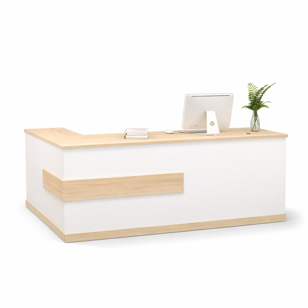 Modern Lacquered Reception Counter for Salon, Boutique & Retail