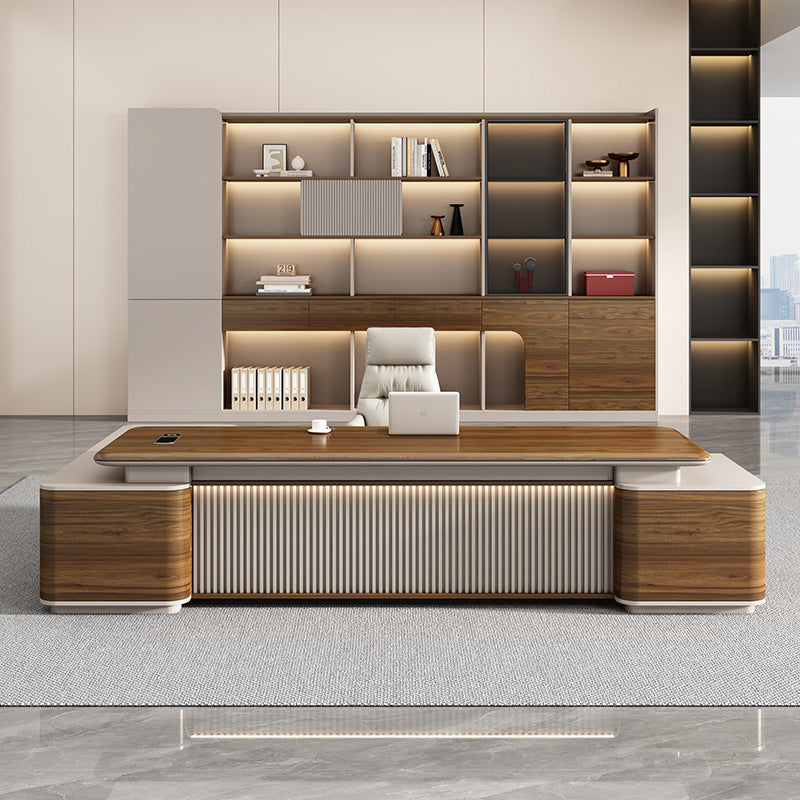 Modern Minimalist Executive Bookcase – For Boss Office EB-007