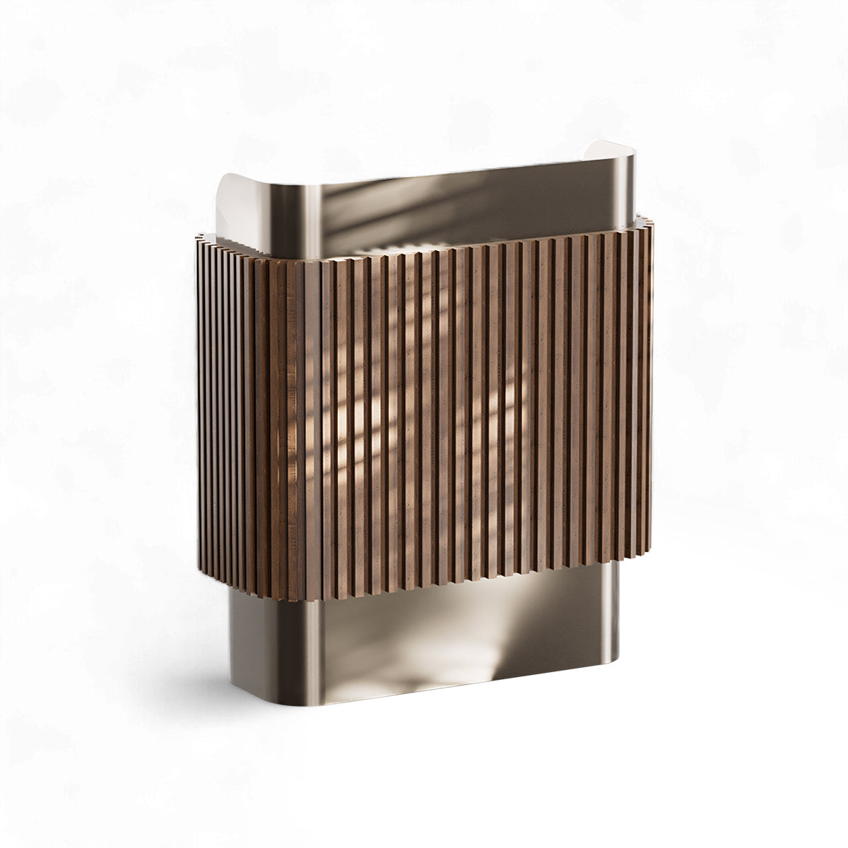 Modern Minimalist Metals Customer Service Desk
