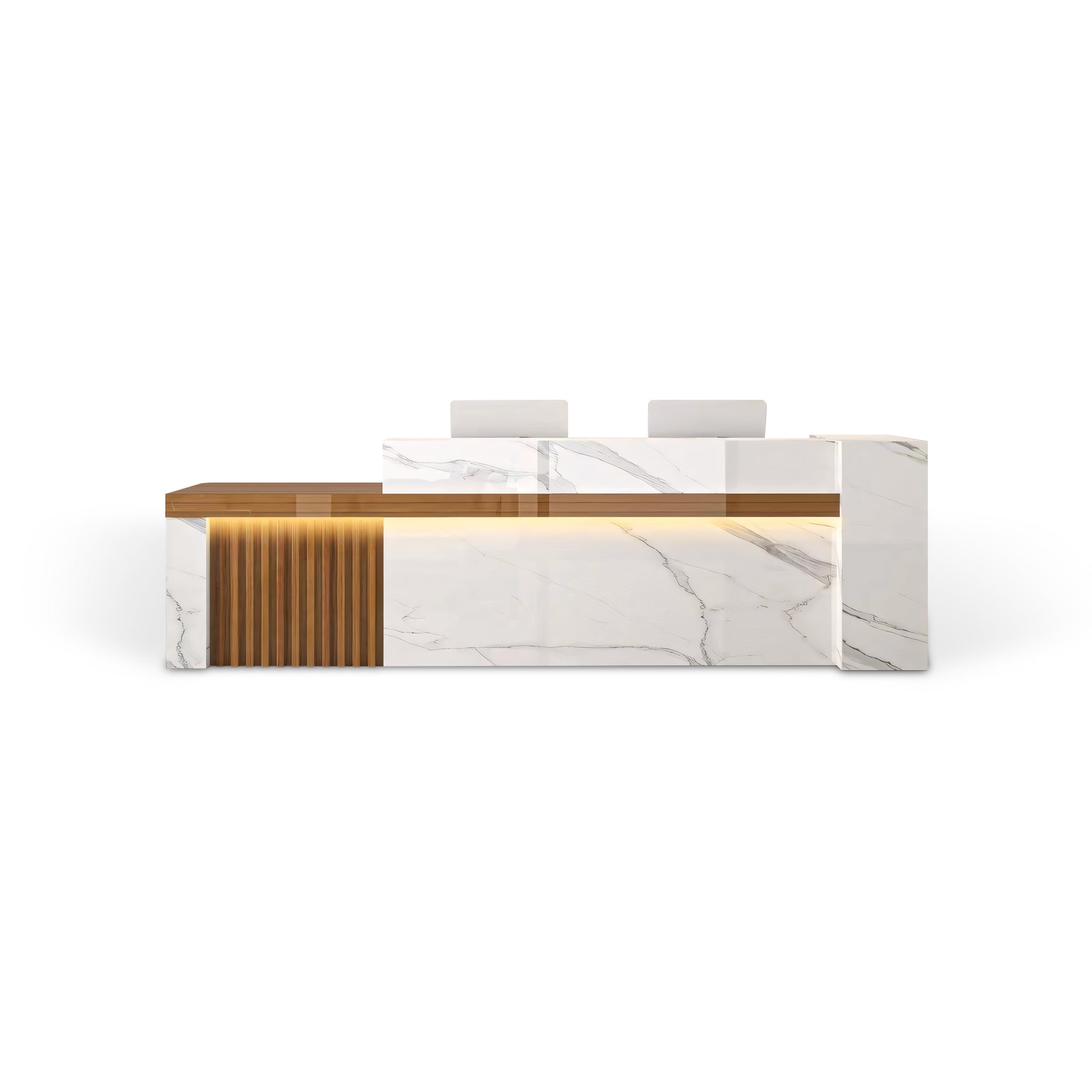 Modern Modular Reception Counter for Office & Lobby