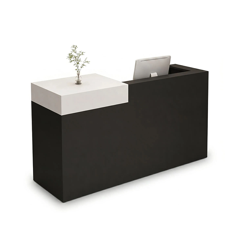 Modern Reception Desk with Side Display Counter RD-277