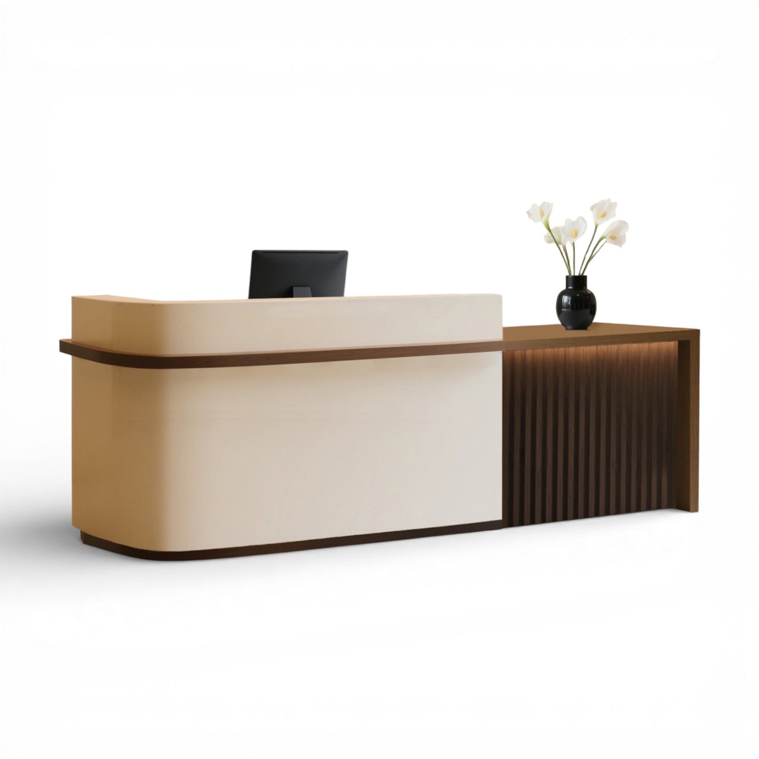 Natural Style Reception Desk for Boutiques