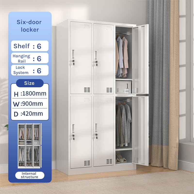 Steel Office Filing Cabinet & Changing Locker for Workplace Storage FC-005
