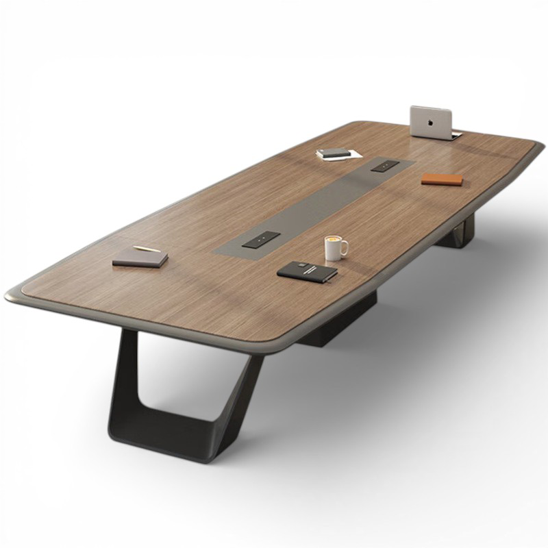 Luxury High Gloss Lacquer Conference Table for Executive Boardrooms MT-019