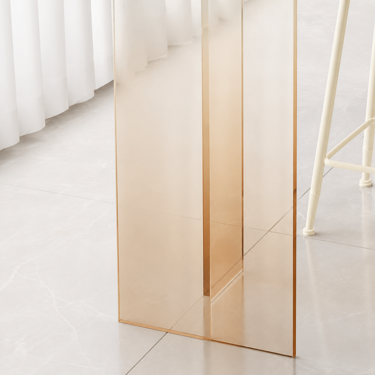 BT-008 clear acrylic bar-table legs