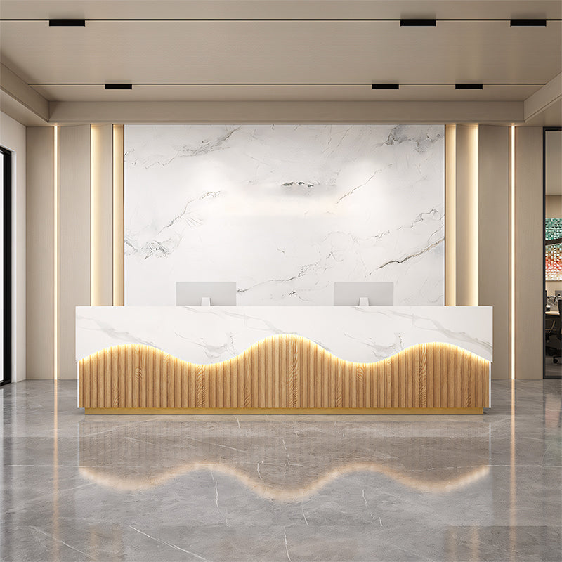 Minimalist Reception Desk