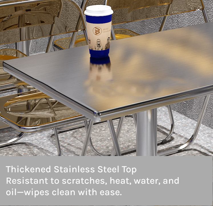Thickened Stainless Steel Top