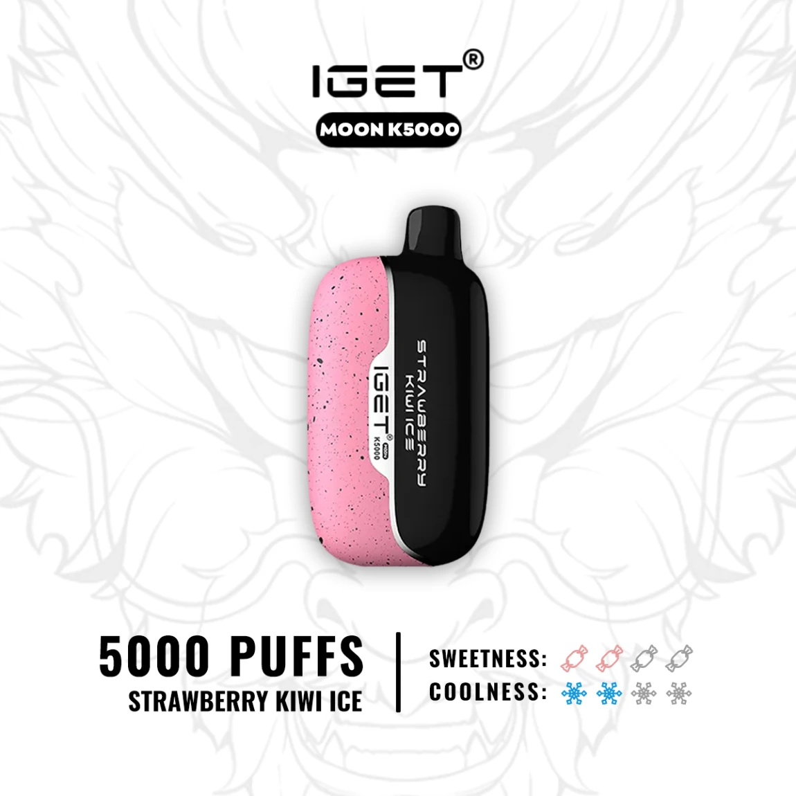 IGET MOON – STRAWBERRY KIWI ICE