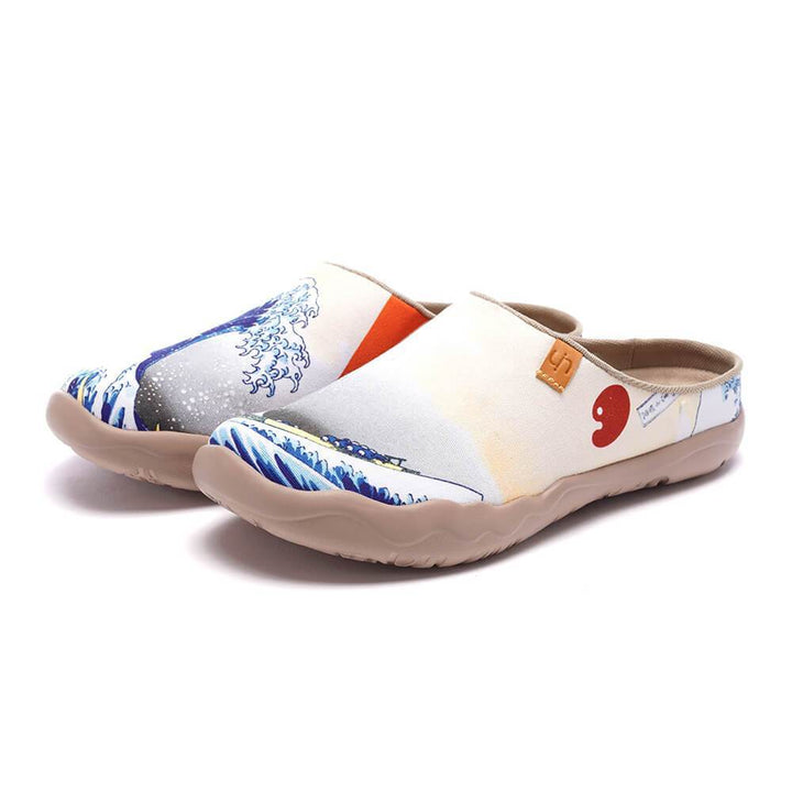 UIN Spain Original Design | Great Wave off Kanagawa Slipper  Malaga