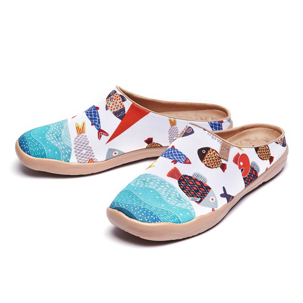 UIN Spain Original Design | Happy Fish Slipper  Malaga