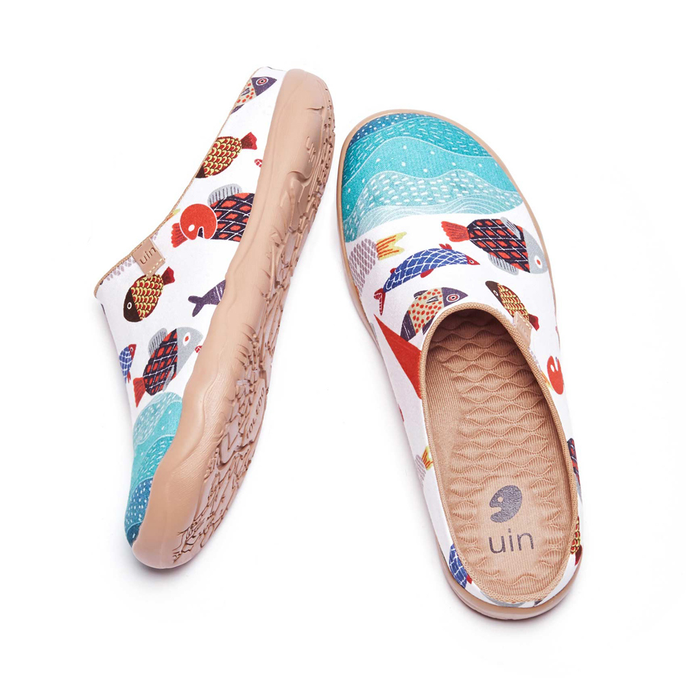UIN Spain Original Design | Happy Fish Slipper  Malaga