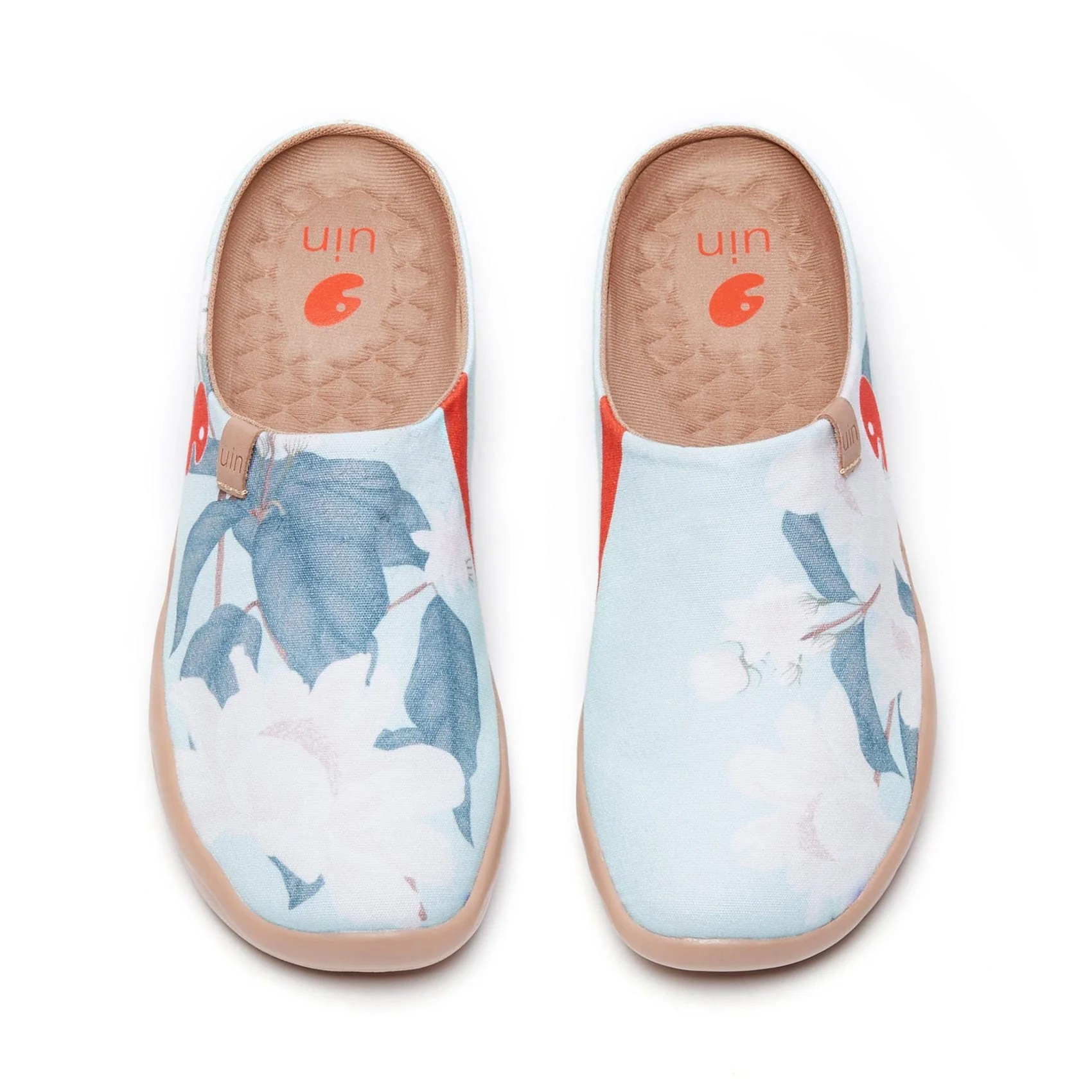 UIN Spain Original Design | Minty Peony Slipper  Malaga