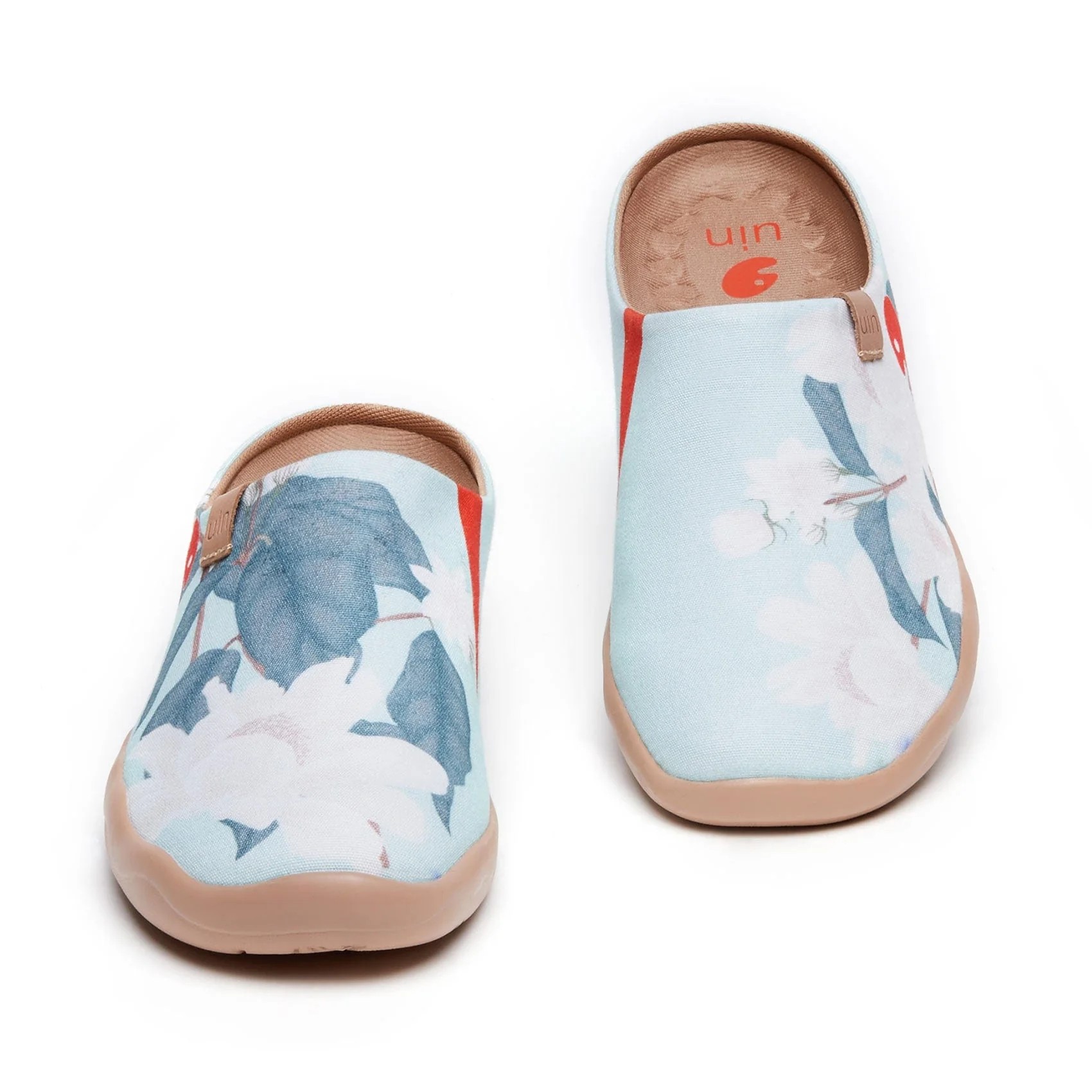 UIN Spain Original Design | Minty Peony Slipper  Malaga