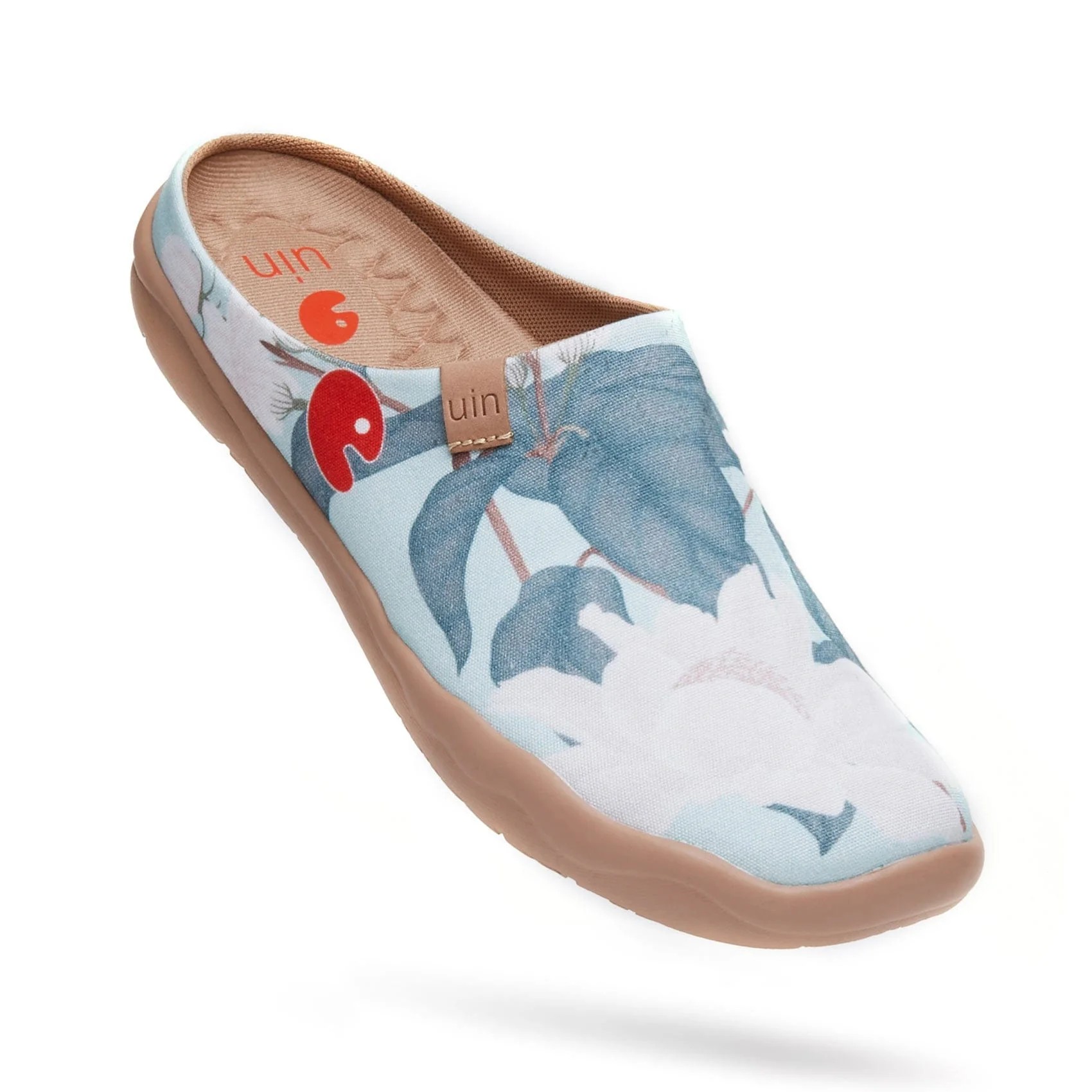 UIN Spain Original Design | Minty Peony Slipper  Malaga