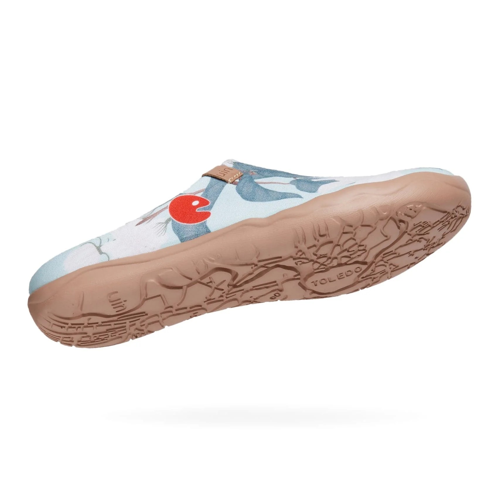 UIN Spain Original Design | Minty Peony Slipper  Malaga