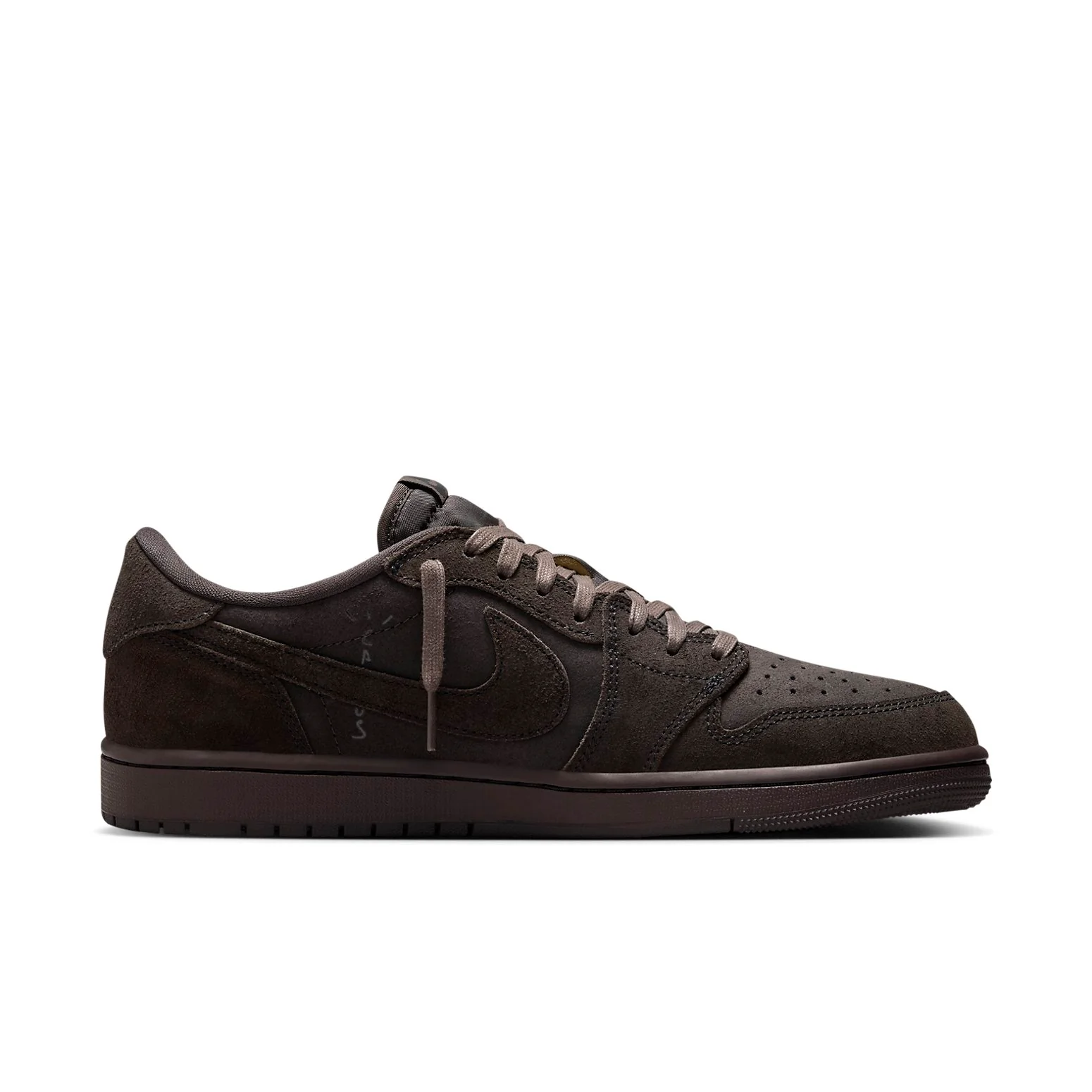 Air Jordan 1 Retro Low OG SP x Travis Scott 'Velvet Brown'
