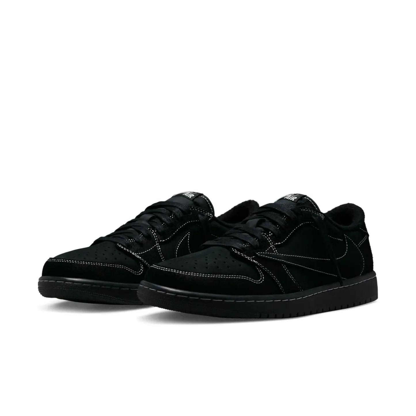 Air Jordan 1 Low OG SP x Travis Scott 'Black Phantom'