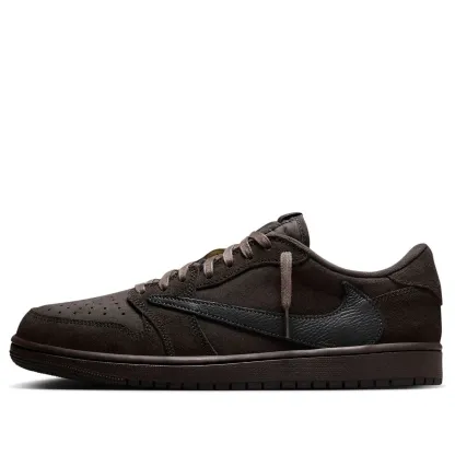 Air Jordan 1 Retro Low OG SP x Travis Scott 'Velvet Brown'