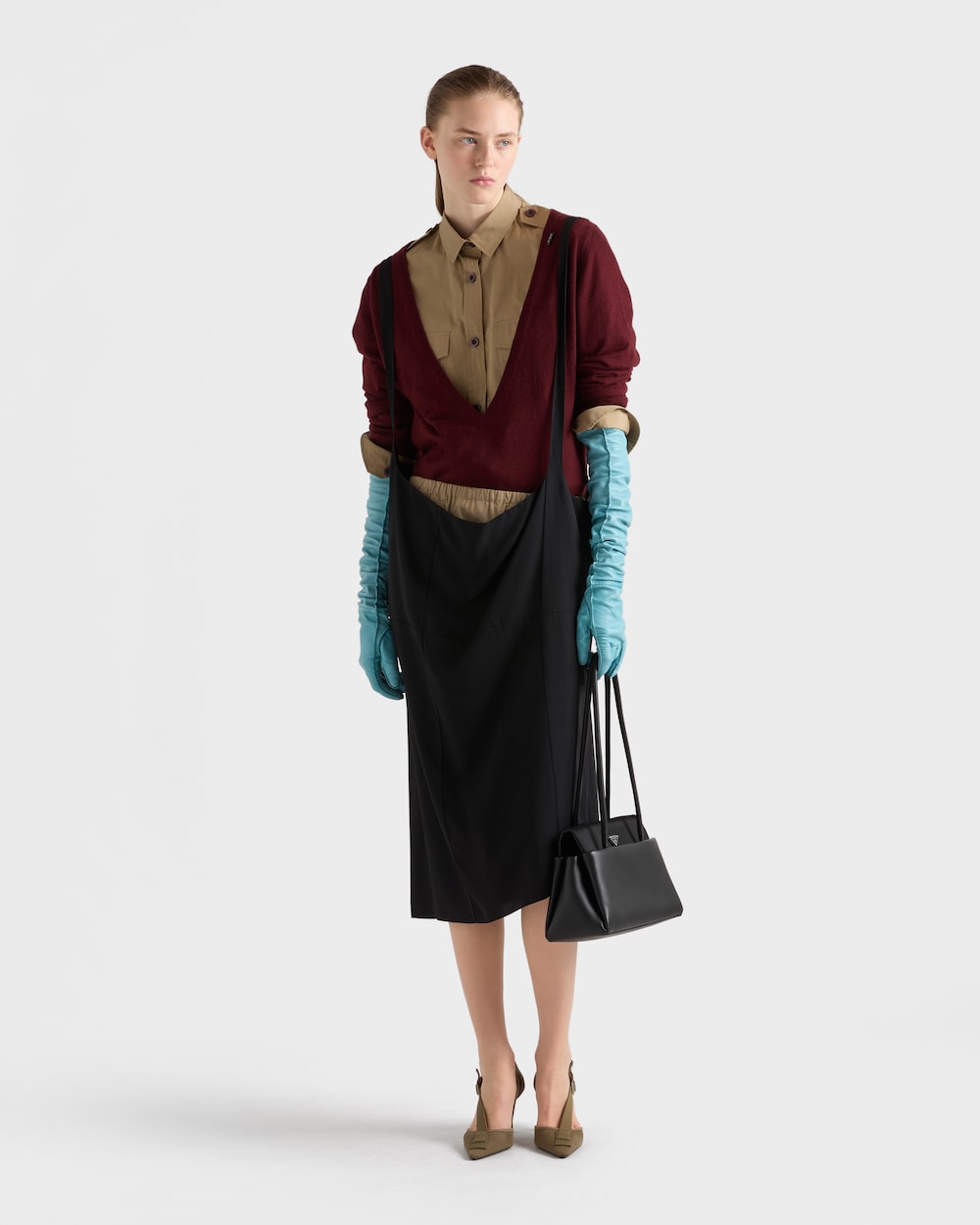 PRADA プラダ　スカート　コットン　38 PRADA公式】レディース 2026年春夏新作コレクション | プラダ – プラダ