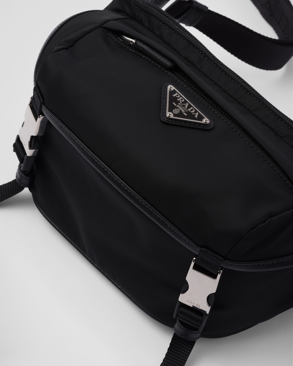 Re-Nylon xサフィアーノレザー ショルダーバッグ – プラダ