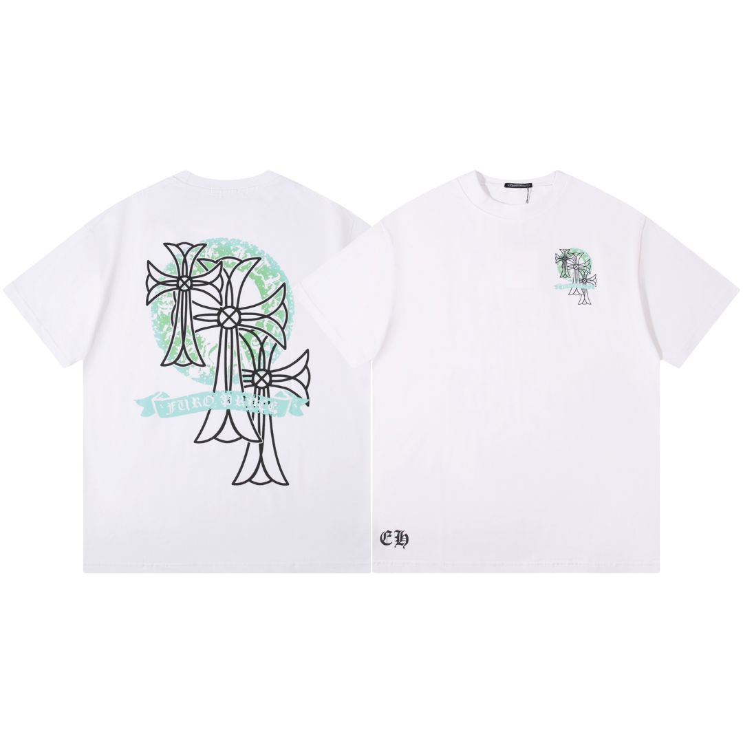 クロムハーツ Tシャツ 白 H0157｜存在感を纏う人気Tシャツ