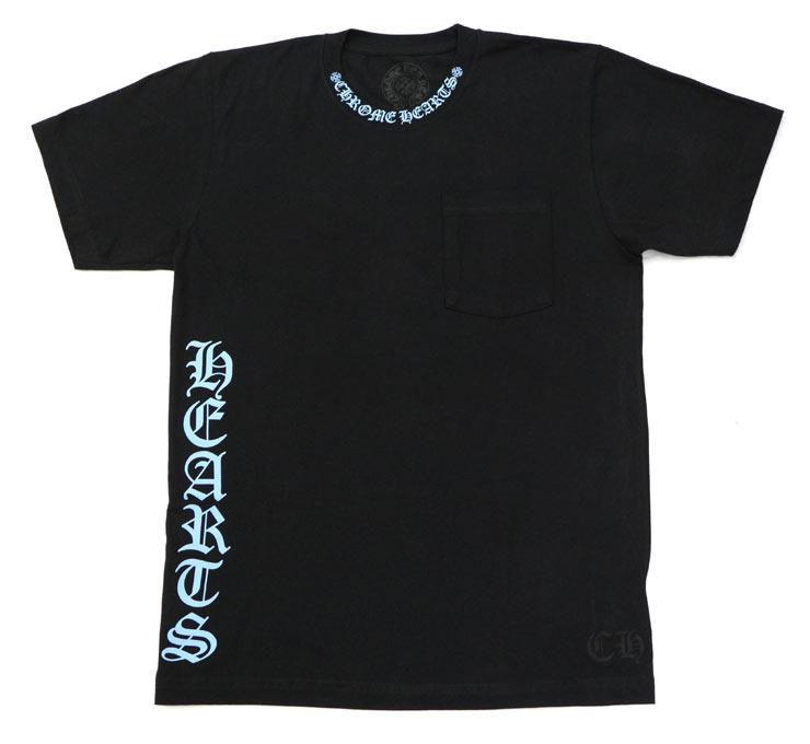クロムハーツ Tシャツ ロゴブルー ブラック｜クロムハーツ公式アウトレット