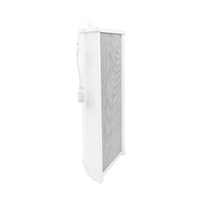 40 60W IP 陣列揚聲器白色款 - 支援 PoE 供電與 SIP 協定