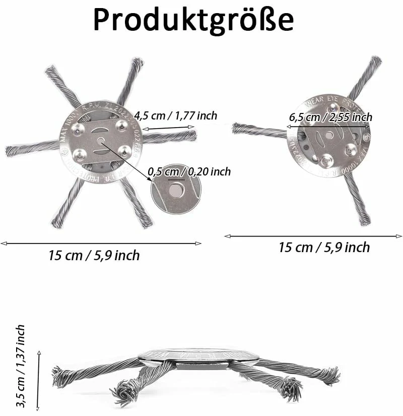 👨‍🌾Ersatzkopf für Fadentrimmer