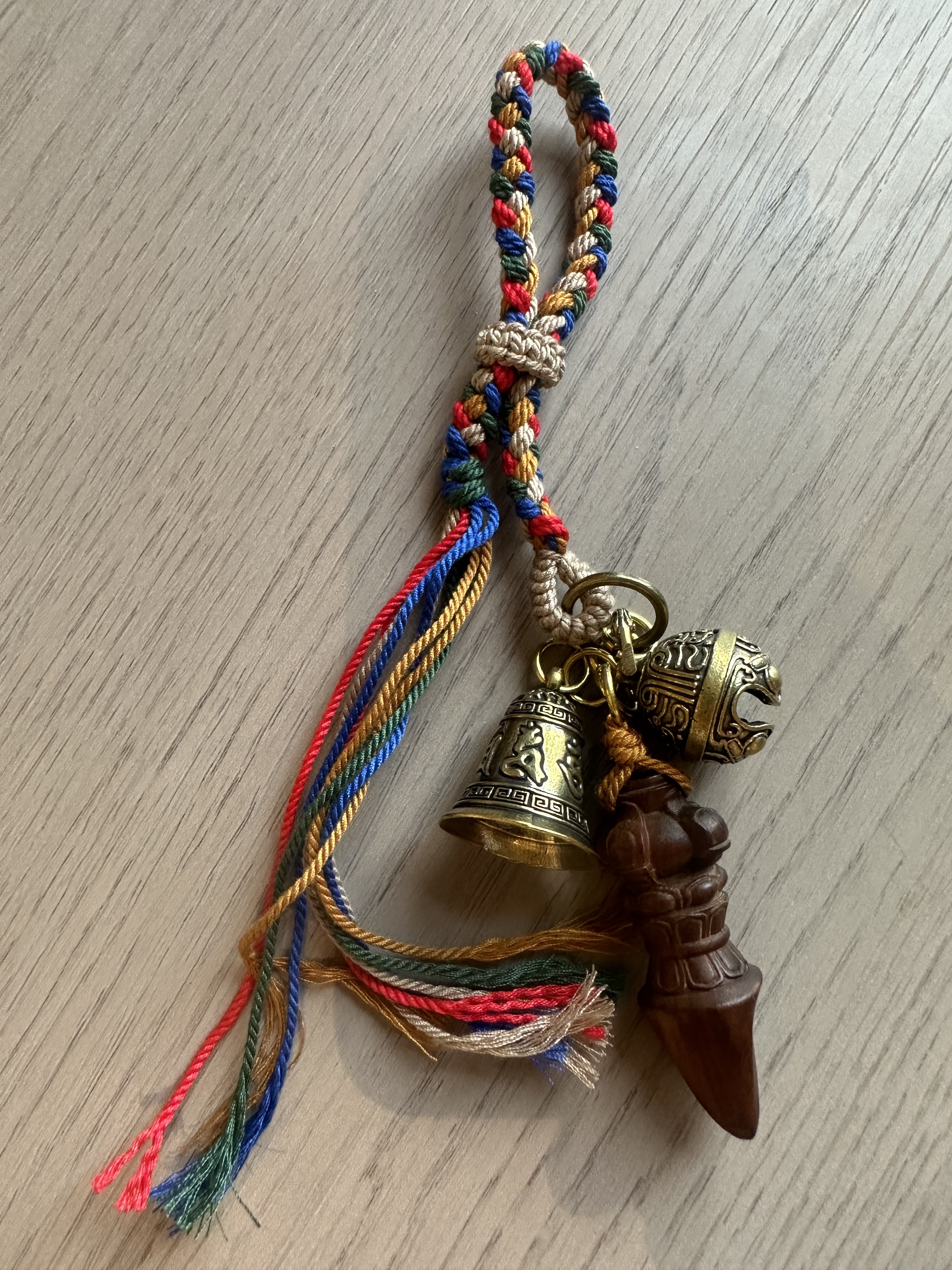 雷擊木銅鈴金剛杵B14