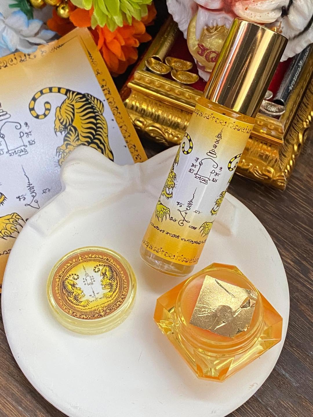 🐯【 阿贊比剎 · 雙虎王者 · 精油套裝 】👑 