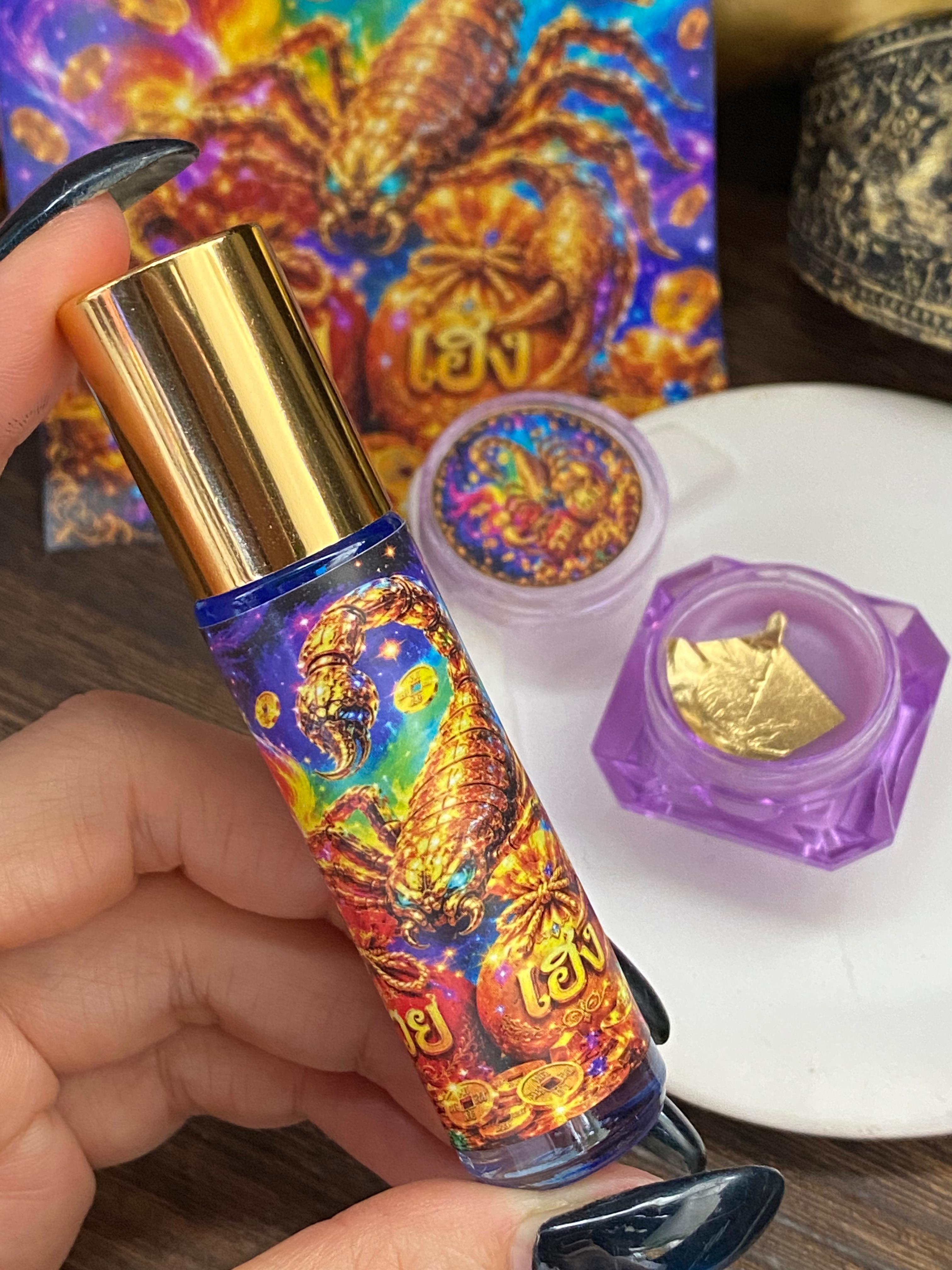🦂【 阿贊濕 · 蠍王油金箔套裝 】以毒攻毒・王者之力