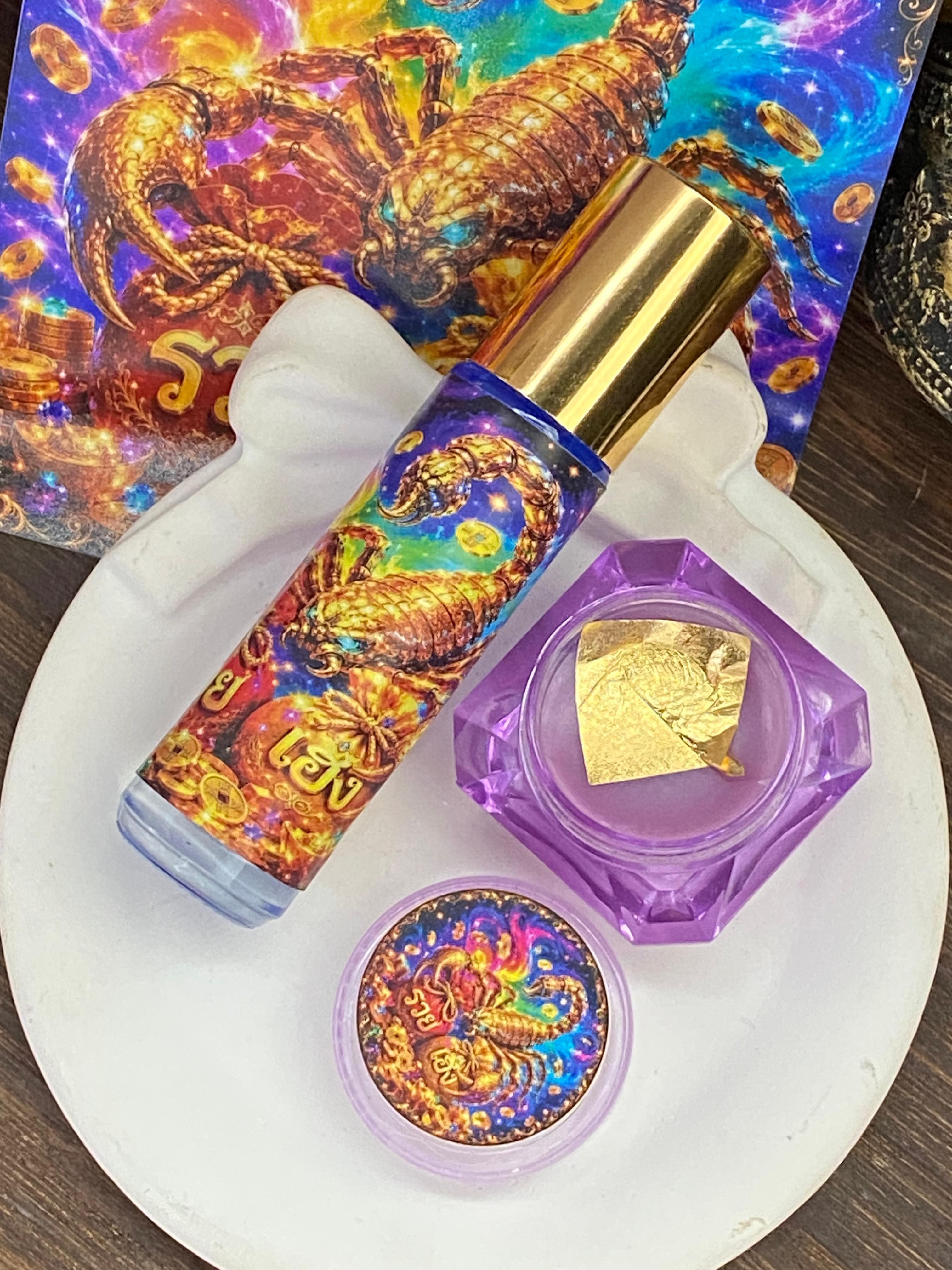 🦂【 阿贊濕 · 蠍王油金箔套裝 】以毒攻毒・王者之力